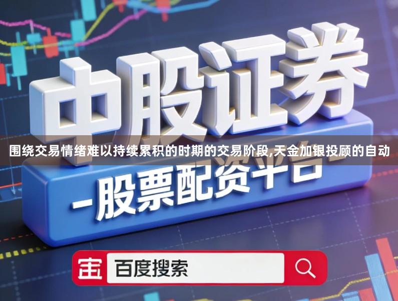 围绕交易情绪难以持续累积的时期的交易阶段,天金加银投顾的自动