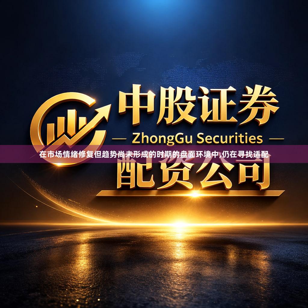 在市场情绪修复但趋势尚未形成的时期的盘面环境中,仍在寻找适配