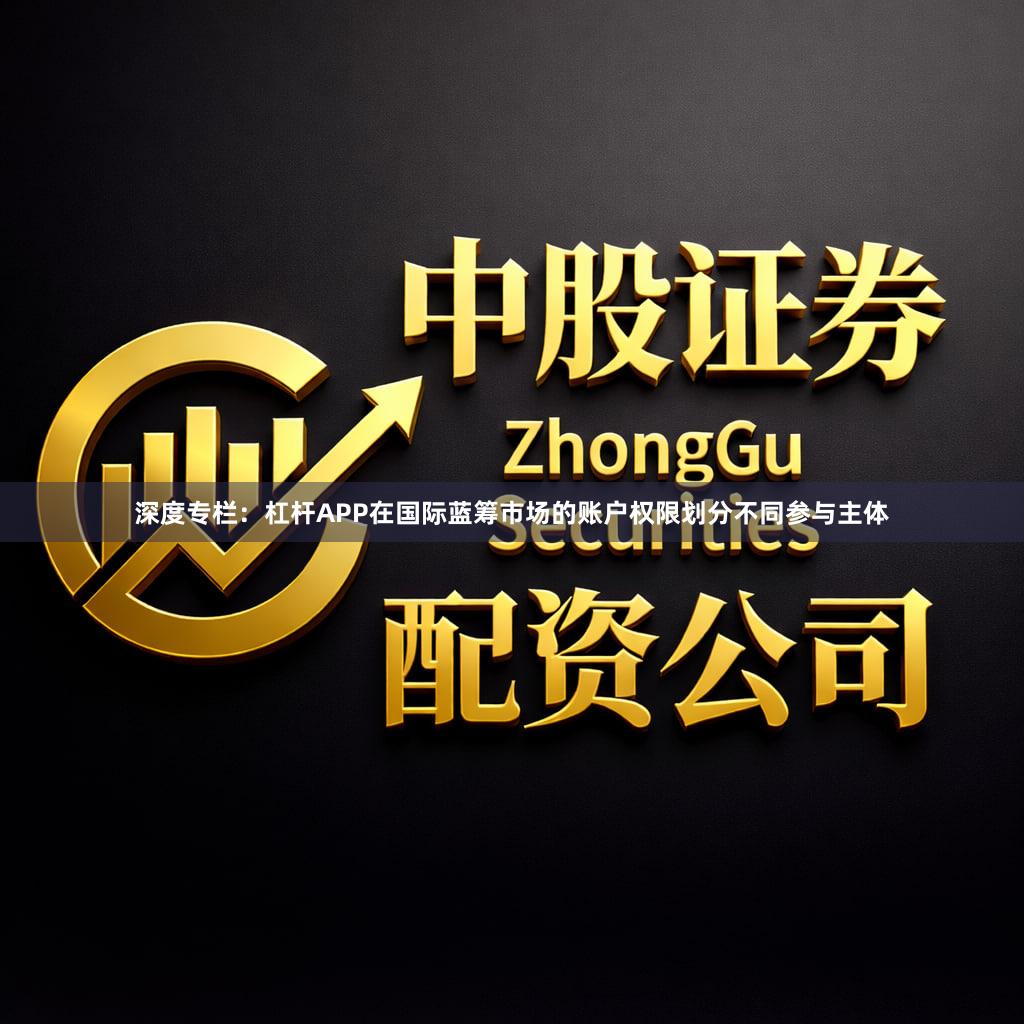 深度专栏：杠杆APP在国际蓝筹市场的账户权限划分不同参与主体