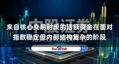 来自核心交易时段的活跃资金在面对指数稳定但内部结构复杂的阶段